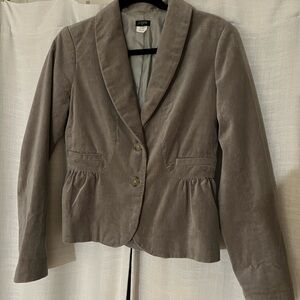J. Crew Women's Eden Velvet Blazer